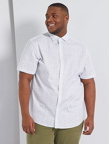 Chemise à micro motif