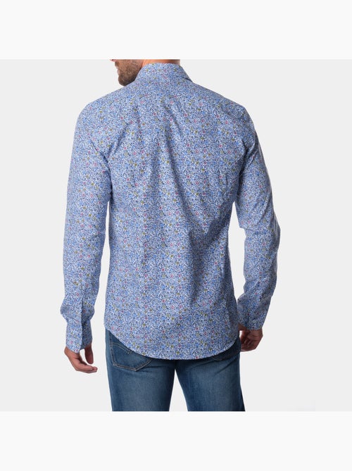 Chemise à motif manches longues - Kiabi