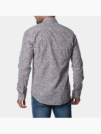 Chemise manches longues imprimée