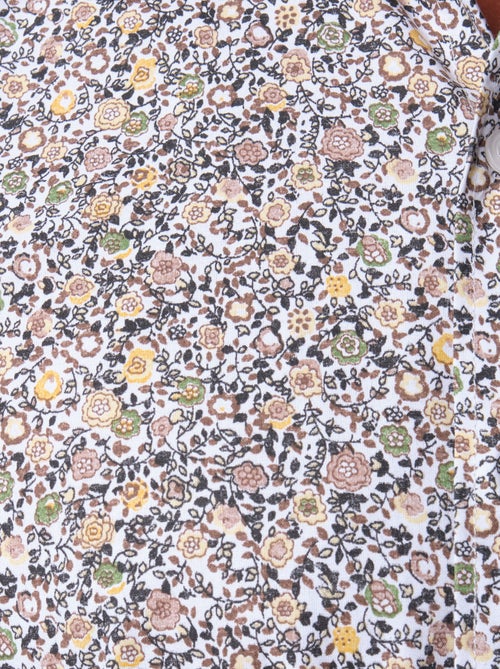 Chemise à motif manches longues - Kiabi