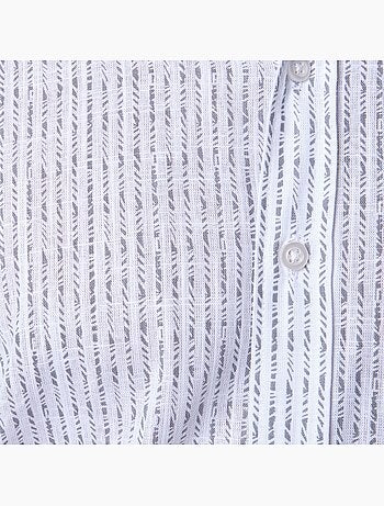 Chemise à motif manches longues