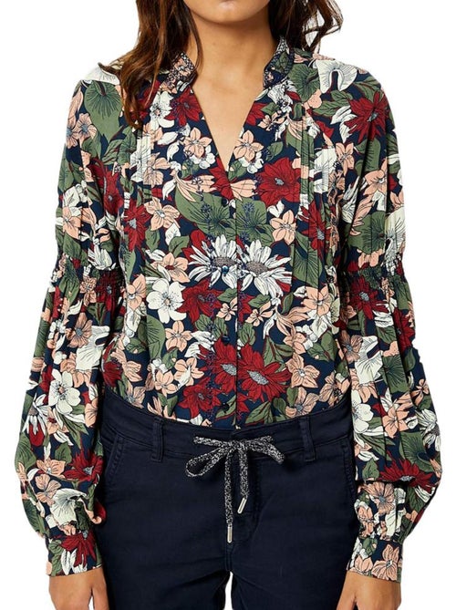 Chemise à motifs femme kaporal - Kiabi Chemise à motifs femme kaporal - Kiabi