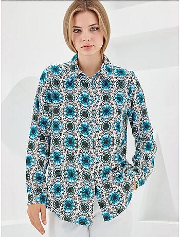 Chemise à motifs graphiques bdart