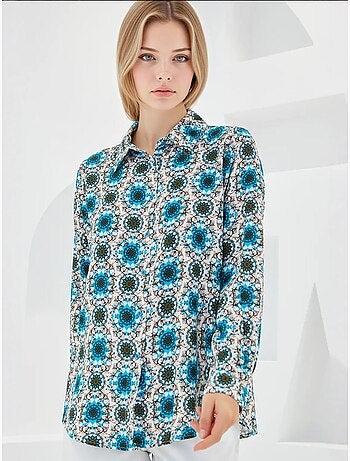 Chemise à motifs graphiques bdart