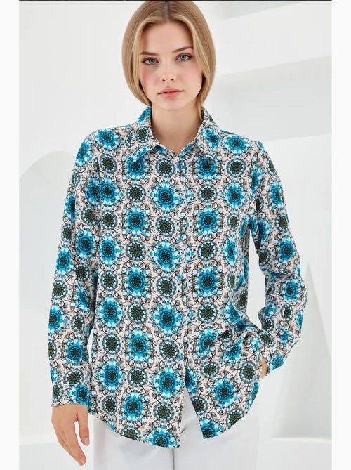 Chemise à motifs graphiques bdart - Kiabi Chemise à motifs graphiques bdart - Kiabi
