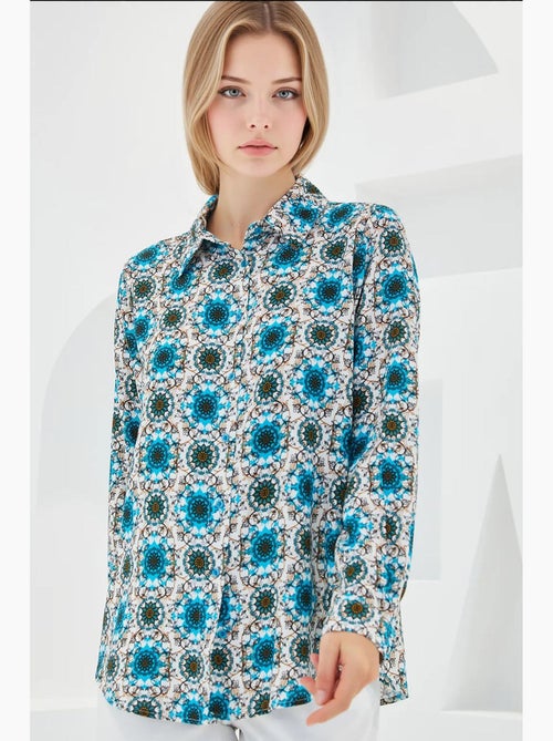 Chemise à motifs graphiques bdart - Kiabi Chemise à motifs graphiques bdart - Kiabi