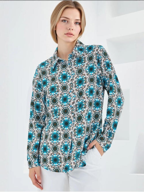 Chemise à motifs graphiques bdart - Kiabi Chemise à motifs graphiques bdart - Kiabi