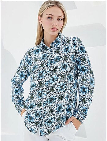 Chemise à motifs graphiques bdart