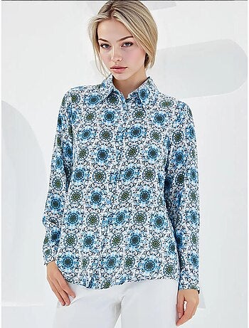 Chemise à motifs graphiques bdart