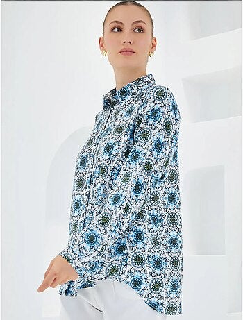 Chemise à motifs graphiques bdart