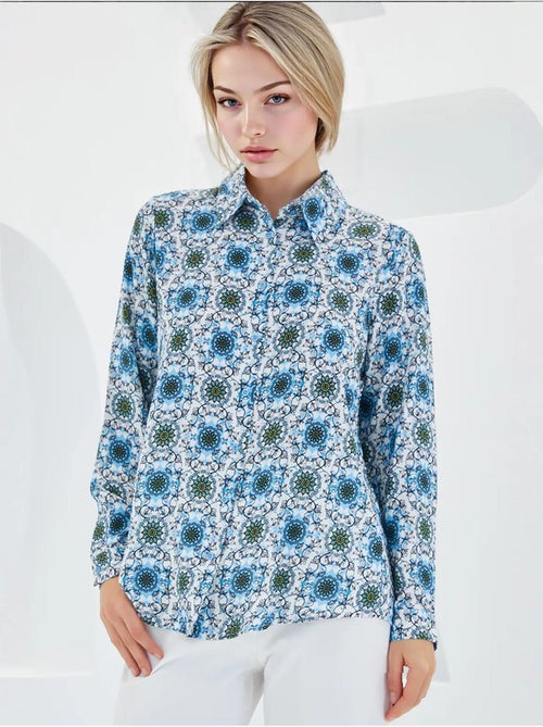 Chemise à motifs graphiques bdart - Kiabi Chemise à motifs graphiques bdart - Kiabi