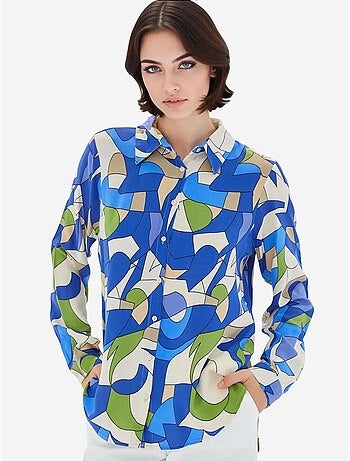 Chemise à motifs graphiques bdart