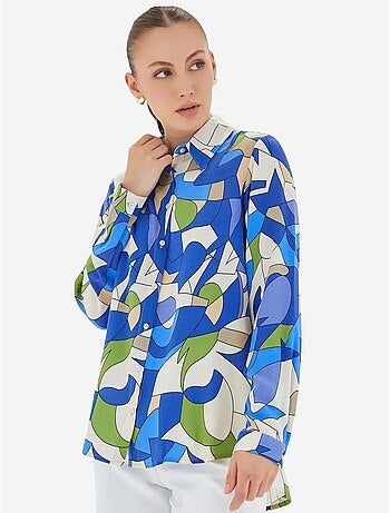 Chemise à motifs graphiques bdart