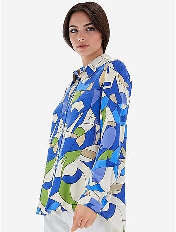 Chemise à motifs graphiques bdart