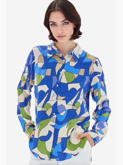 Chemise à motifs graphiques bdart - Kiabi Chemise à motifs graphiques bdart - Kiabi