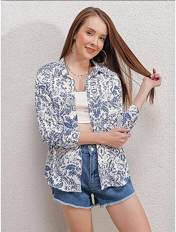 Chemise à motifs graphiques bdart