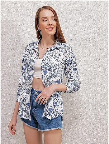 Chemise à motifs graphiques bdart