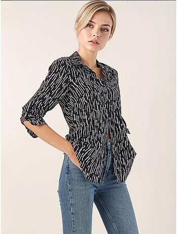 Chemise à motifs graphiques bdart