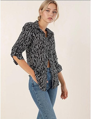 Chemise à motifs graphiques bdart