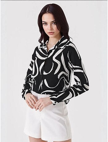 Chemise à motifs graphiques bdart
