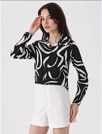 Chemise à motifs graphiques bdart