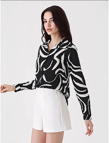 Chemise à motifs graphiques bdart
