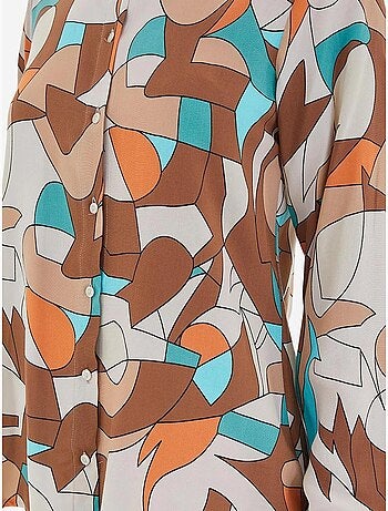 Chemise à motifs graphiques bdart