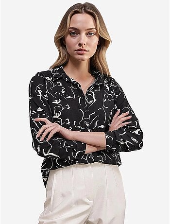 Chemise à motifs graphiques bdart