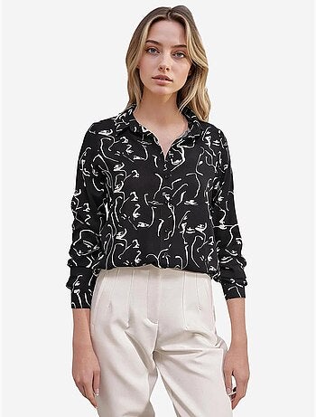Chemise à motifs graphiques bdart