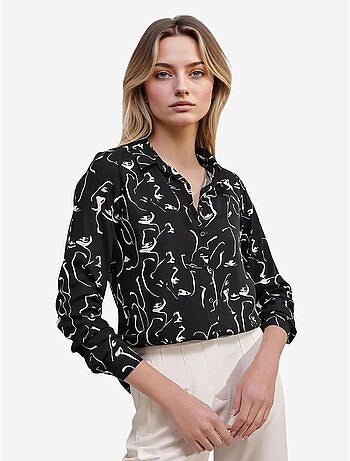 Chemise à motifs graphiques bdart
