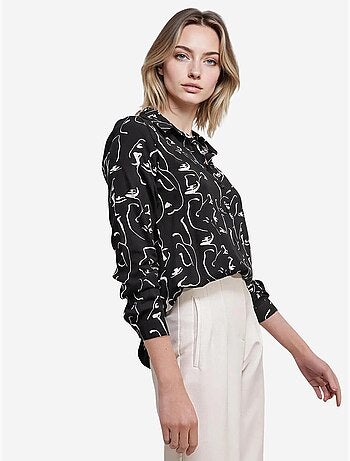 Chemise à motifs graphiques bdart