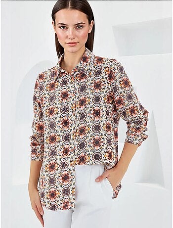 Chemise à motifs graphiques bdart