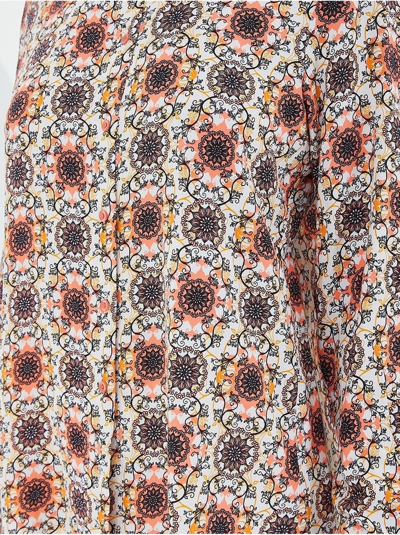Chemise à motifs graphiques bdart Orange - Kiabi