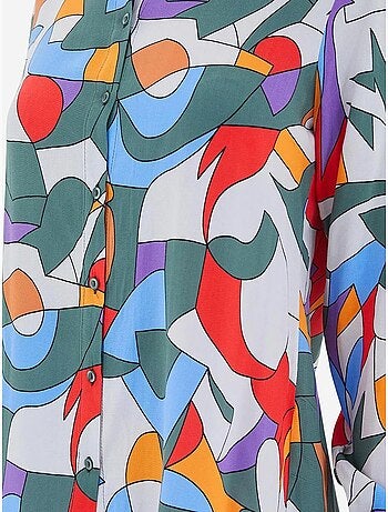 Chemise à motifs graphiques bdart