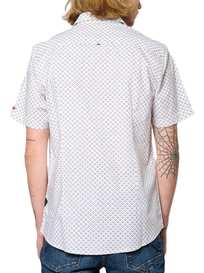 Chemise à Motifs Homme Kaporal Blanc - Kiabi