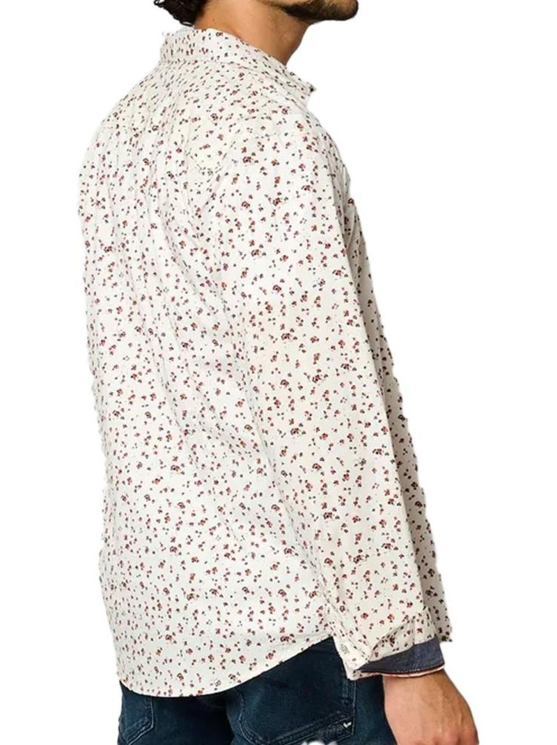 Chemise à Motifs Homme Kaporal Blanc - Kiabi