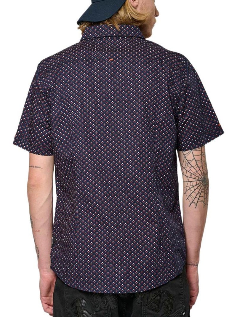 Chemise à Motifs Homme Kaporal Bleu marine - Kiabi