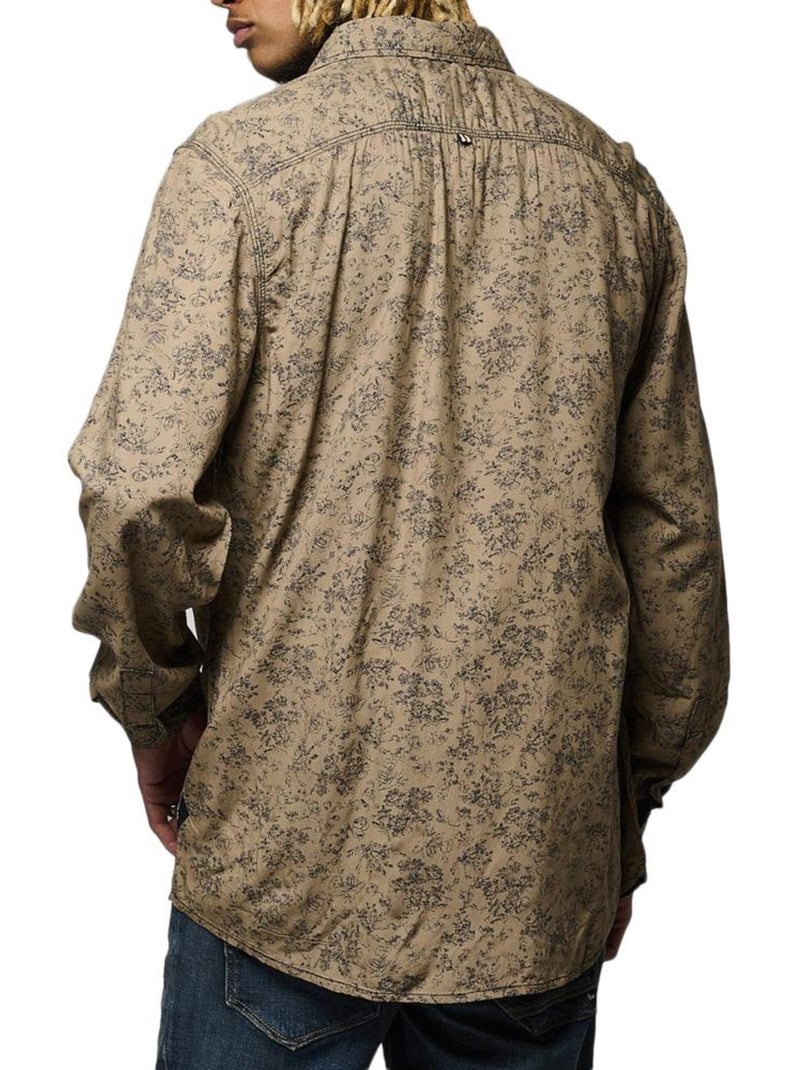 Chemise à Motifs Homme Kaporal Marron cappuccino - Kiabi