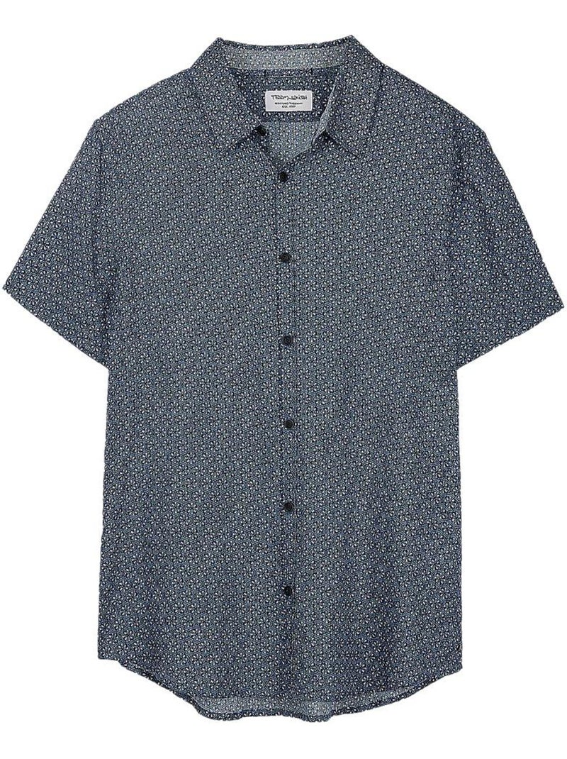 Chemise à Motifs Homme Teddy Smith Bleu marine - Kiabi