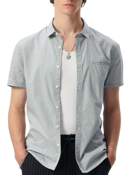 Chemise à Motifs Homme Teddy Smith Cut - Kiabi Chemise à Motifs Homme Teddy Smith Cut - Kiabi