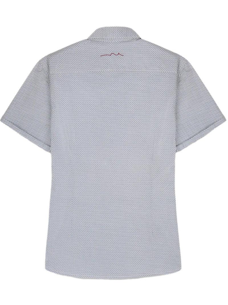 Chemise à Motifs Homme Teddy Smith Cut Bleu - Kiabi