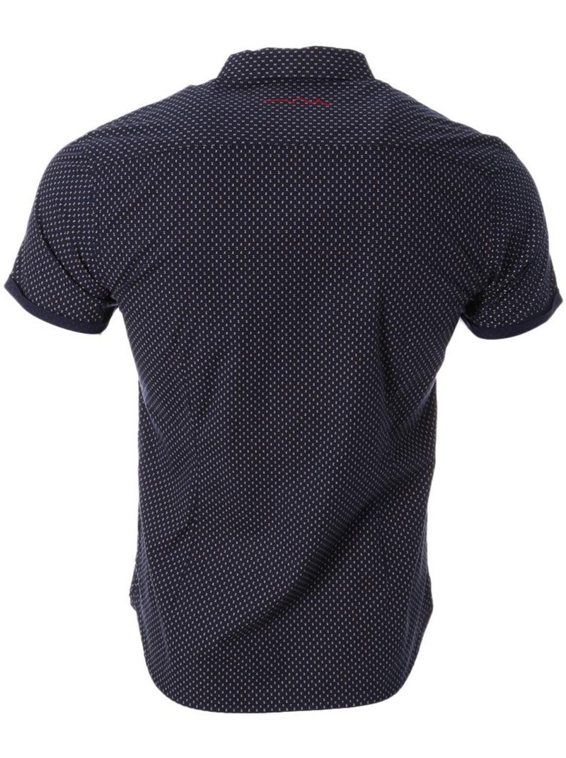 Chemise à Motifs Homme Teddy Smith Marine/Blanc - Kiabi