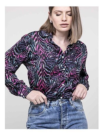Chemise à motifs orianie