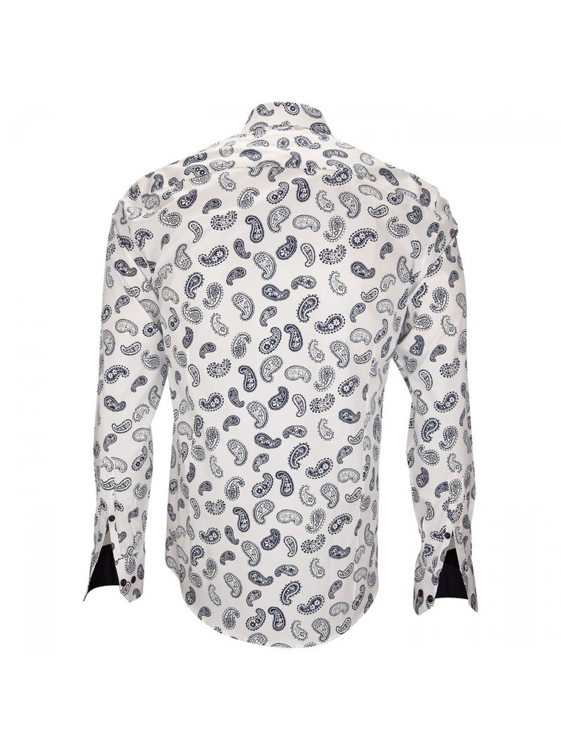 Chemise à motifs SAN SEVERO Blanc - Kiabi