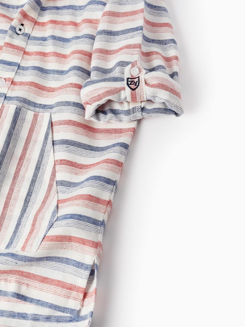 Chemise Homme à Rayures Old Navy - Taille XL - Manches Longues - Coton - Neuf Sans étiquette