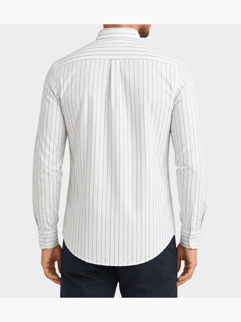 Chemise à rayures Ciel - Kiabi