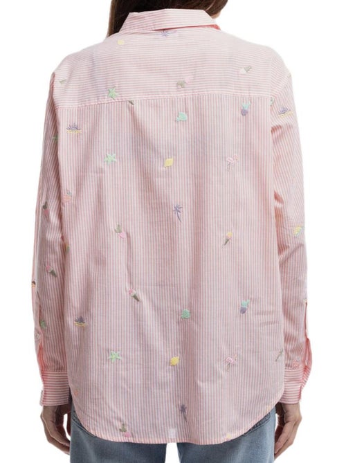 Chemise à Rayures Femme Teddy Smith - Kiabi