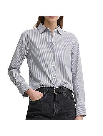Chemise Femme Tommy Hilfiger Ess Poplin Regular S