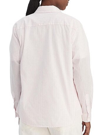 Chemise à Rayures Femme Tommy Hilfiger Poplin