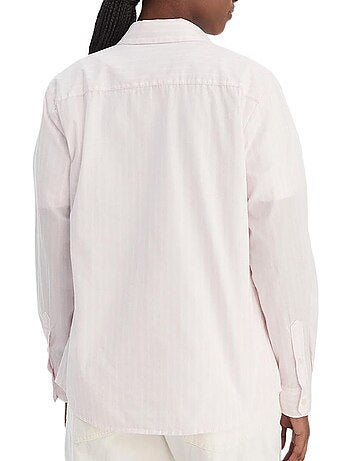 Chemise à rayures femme tommy hilfiger poplin